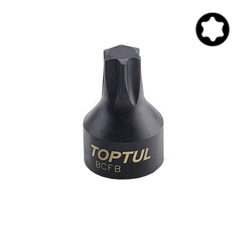 Головка TORX TOPTUL T27 1/4` (цілісна) BCFB0827