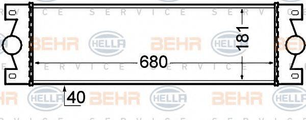 Інтеркулер BEHR HELLA SERVICE 8ML 376 776-521