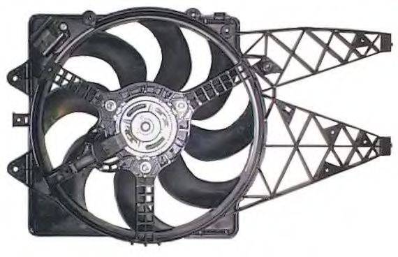 Вентилятор системы охлаждения двигателя BERU LE525