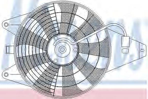 Вентилятор конденсатора кондиционера NISSENS 85375
