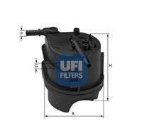 UFI 2401500 Топливный фильтр