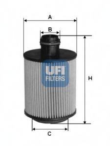 UFI 2506100 Фильтр масляный ДВС 