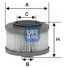 UFI 2601300 Топливный фильтр