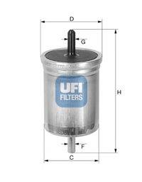 UFI 3151400 Топливный фильтр