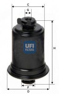 Топливный фильтр UFI 31.605.00
