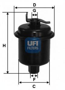 UFI 3162100 Топливный фильтр