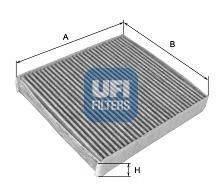 UFI 5411200 Фільтр, повітря у внутрішньому просторі