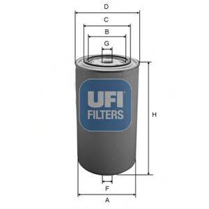 Паливний фільтр UFI 24.089.00