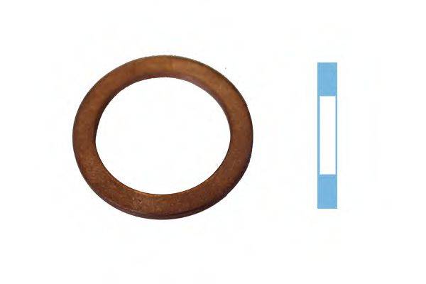 Уплотнительное кольцо сливной пробки CORTECO 005666S