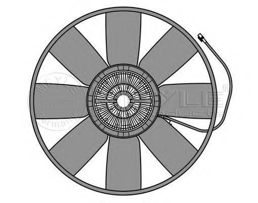 Вентилятор, охолодження двигуна MEYLE 12-14 234 0018