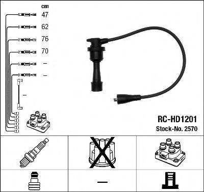 Комплект проводов зажигания NGK 2570