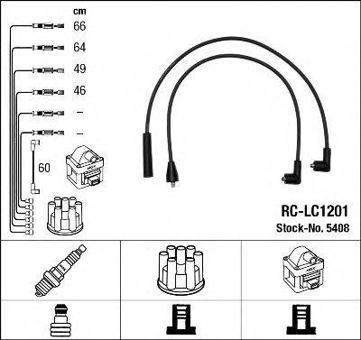 NGK 5408 Комплект проводов зажигания