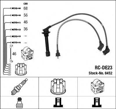Комплект проводов зажигания NGK 8452