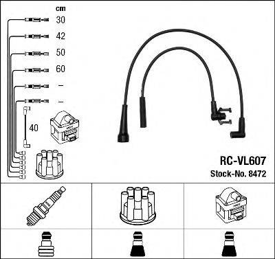 Комплект проводов зажигания NGK 8472