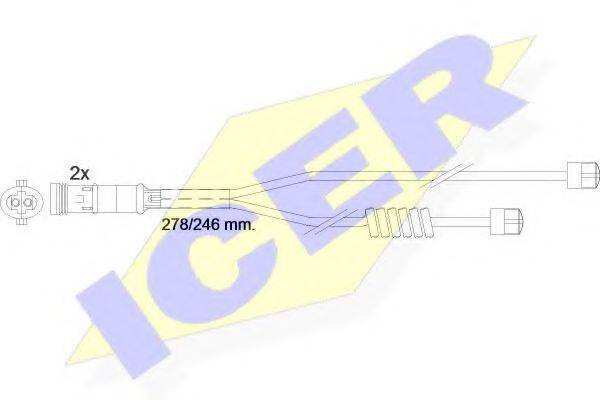 ICER 610302EC Сигналізатор, знос гальмівних колодок
