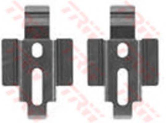 Комплектующие, колодки дискового тормоза TRW PFK342