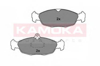 Комплект гальмівних колодок, дискове гальмо KAMOKA JQ1011464