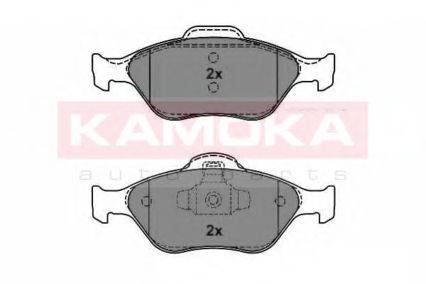 Комплект гальмівних колодок, дискове гальмо KAMOKA JQ1012788