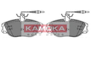 Комплект гальмівних колодок, дискове гальмо KAMOKA JQ1012000