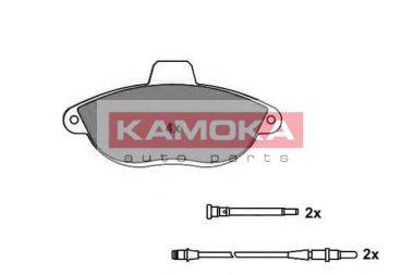 Комплект гальмівних колодок, дискове гальмо KAMOKA JQ1012004