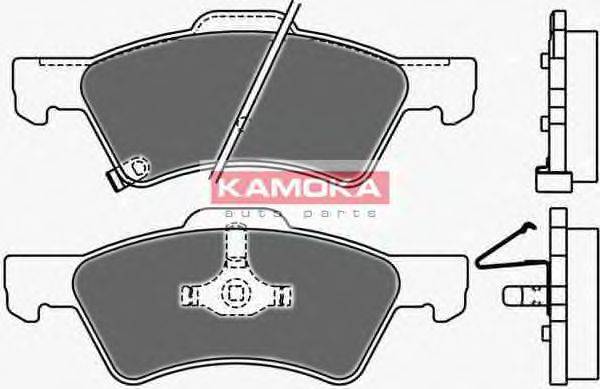 KAMOKA JQ1013020 Комплект гальмівних колодок, дискове гальмо