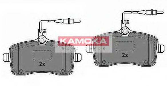 KAMOKA JQ1013450 Комплект гальмівних колодок, дискове гальмо