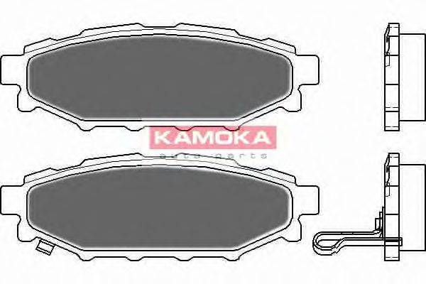 Комплект гальмівних колодок, дискове гальмо KAMOKA JQ1013894