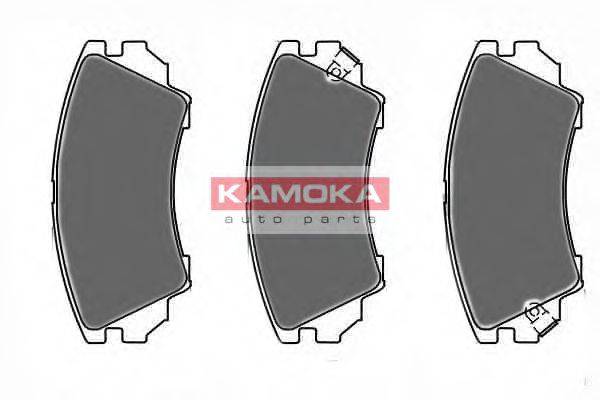 Комплект гальмівних колодок, дискове гальмо KAMOKA JQ1018414