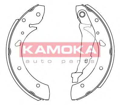 Тормозные колодки барабанные KAMOKA JQ202026