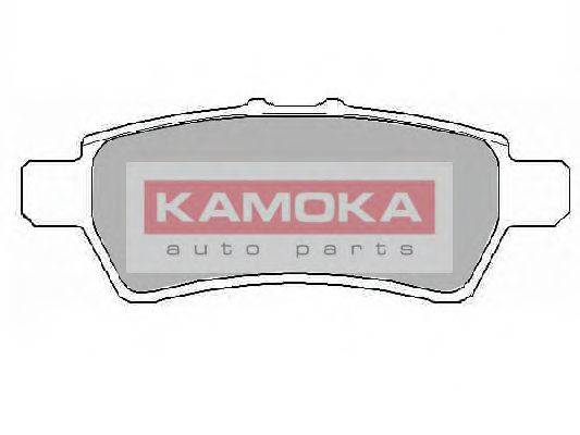 Комплект гальмівних колодок, дискове гальмо KAMOKA JQ101120