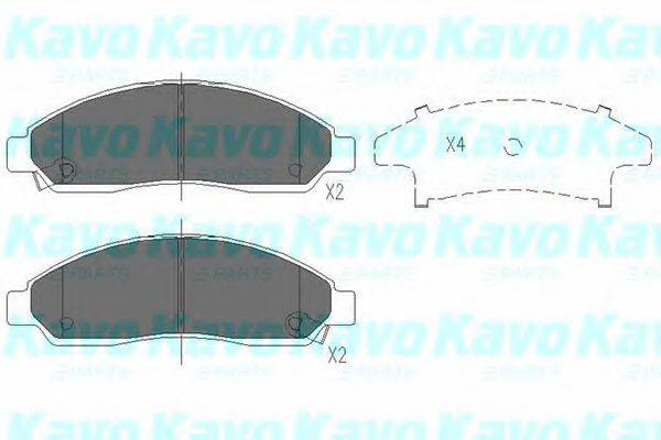 Тормозные колодки KAVO PARTS KBP-3513