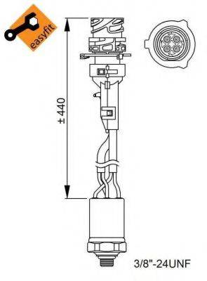 Пневматический выключатель кондиционера NRF 38950