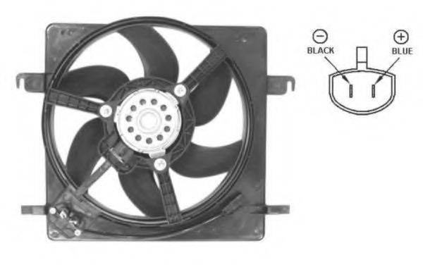 Вентилятор, охолодження двигуна NRF 47037