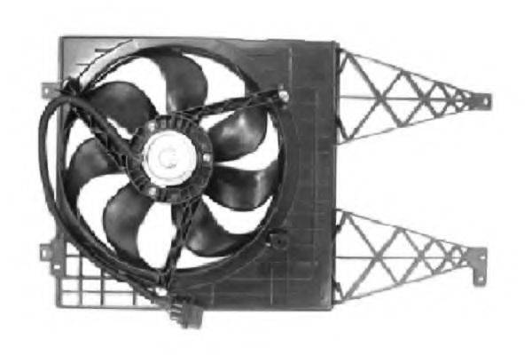 NRF 47056 Вентилятор системы охлаждения двигателя