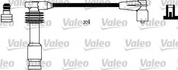Комплект проводов зажигания VALEO 346292