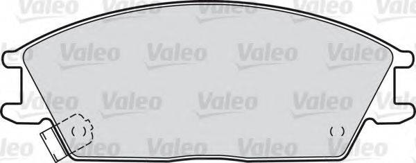 Тормозные колодки VALEO 598052