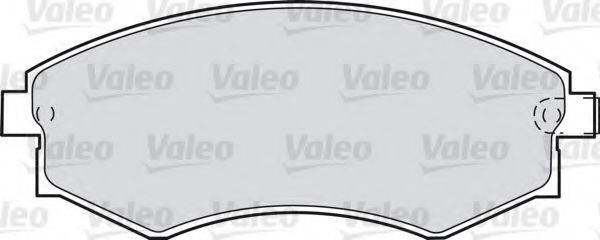 Тормозные колодки VALEO 598051