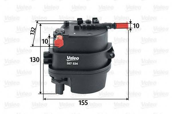 VALEO 587534 Топливный фильтр