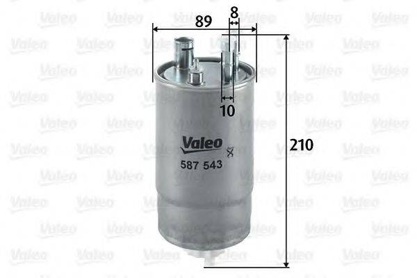Топливный фильтр VALEO 587543
