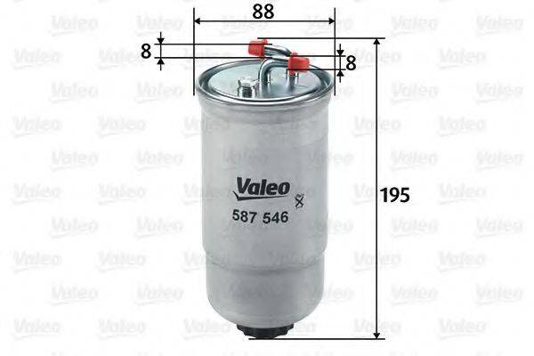 Топливный фильтр VALEO 587546