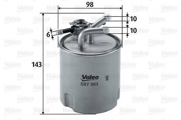 Топливный фильтр VALEO 587563