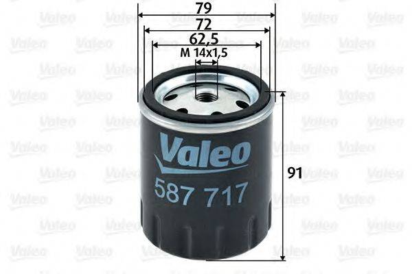 Топливный фильтр VALEO 587717