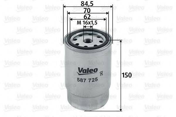 VALEO 587725 Топливный фильтр