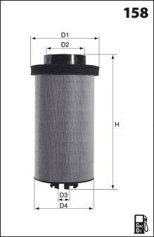 Топливный фильтр MECAFILTER ELG5543
