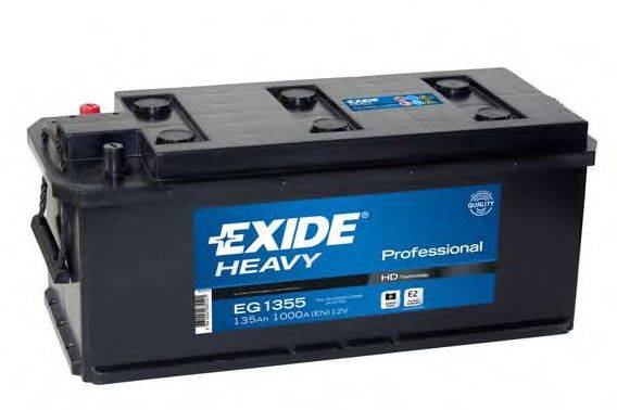 Стартерна акумуляторна батарея; Стартерна акумуляторна батарея EXIDE EG1355