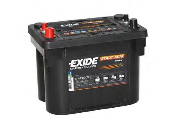 Аккумулятор автомобильный (АКБ) EXIDE EM1000