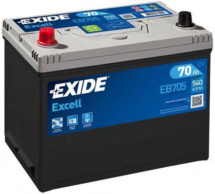 EXIDE EB705 Аккумулятор автомобильный (АКБ)
