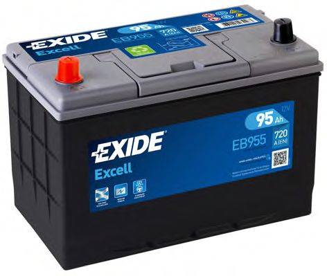 EXIDE EB955 Стартерна акумуляторна батарея; Стартерна акумуляторна батарея