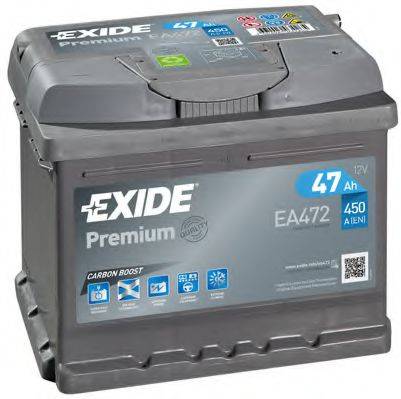 EXIDE EA472 Стартерна акумуляторна батарея; Стартерна акумуляторна батарея