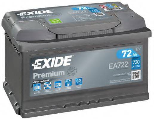 EXIDE EA722 Аккумулятор автомобильный (АКБ)